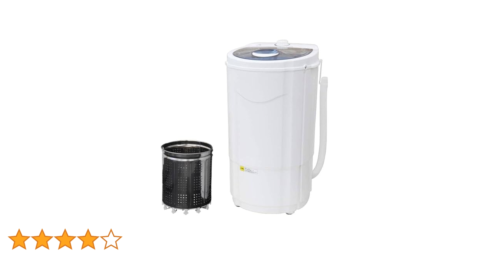 Amazon.co.jp: SUGGEST 小型 脱水機 3kg 高速 パワフル 手洗い